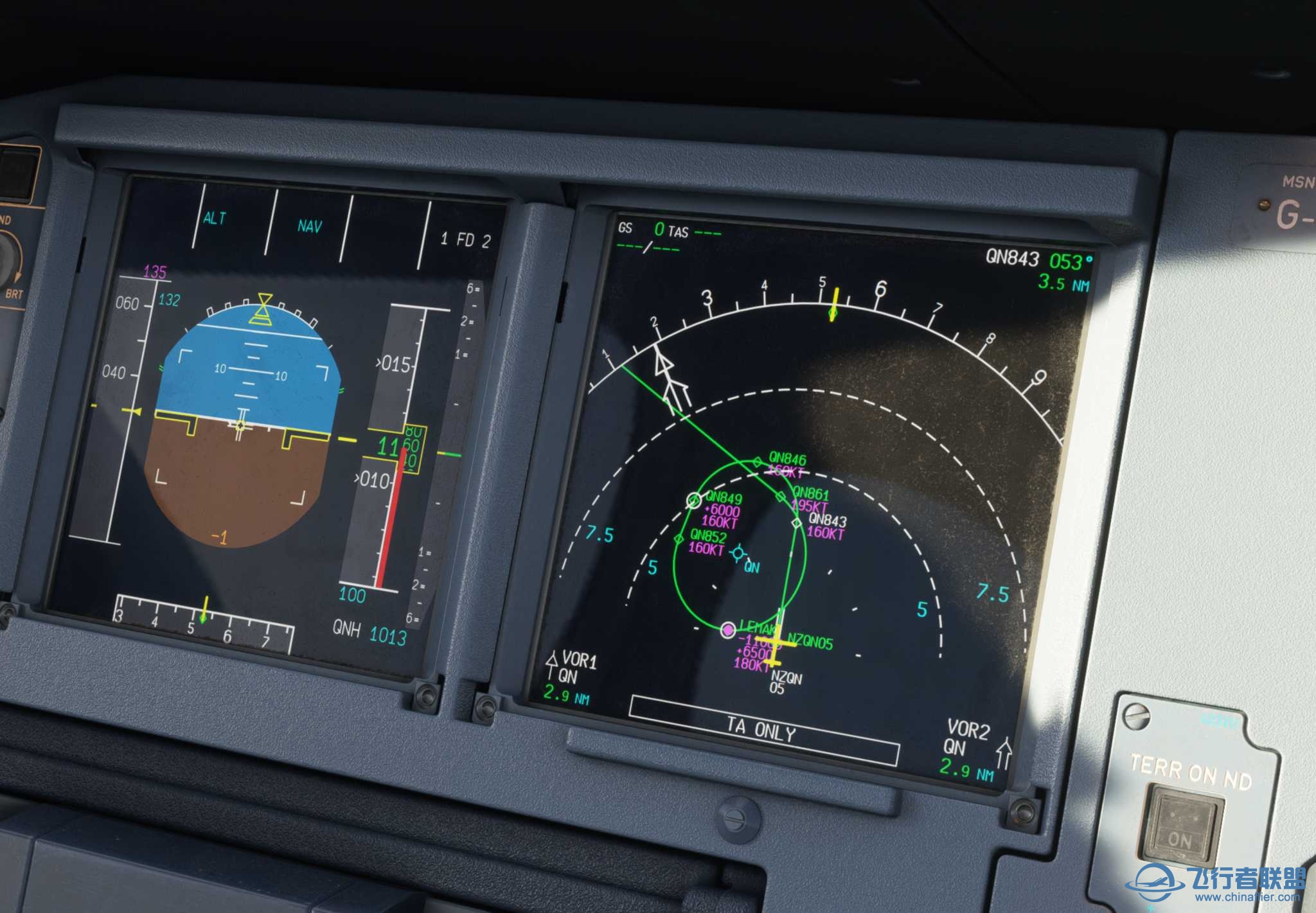 Fenix Simulation MCDU/FMGS 功能預(yù)覽中文翻譯