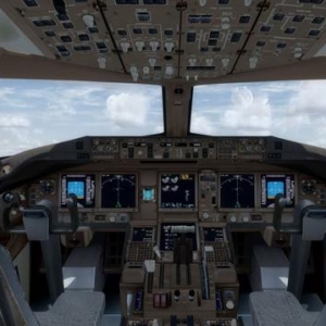 模擬飛行P3D PMDG Boeing波音777客機(jī) 中文指南 2.1駕駛艙總覽
