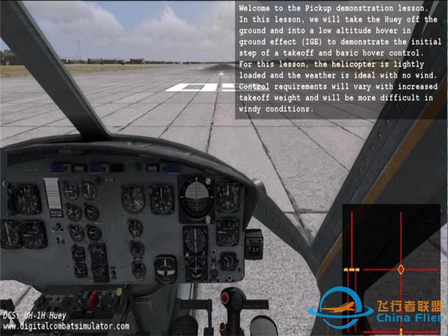 最真實的游戲 DCSWorld UH-1H休伊直升機 訓練 接載示范 中文注釋-7510