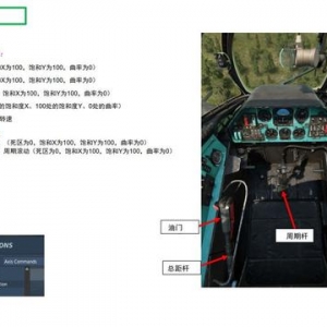 模擬飛行 DCS Mi-24P直升機 中文指南 2.2副駕駛/炮手控制