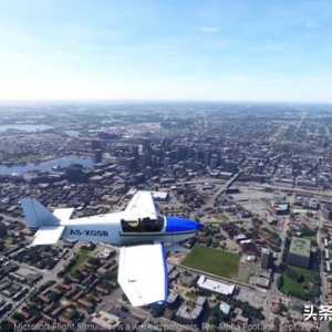 衛(wèi)星數(shù)據(jù)運(yùn)算，《微軟模擬飛行2020》中可以看到擬真度十足的地貌
