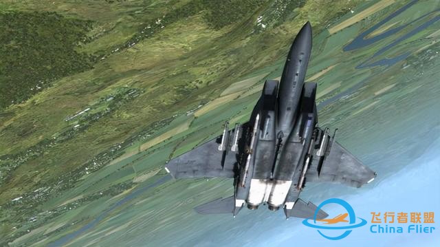 網友誤傳烏克蘭戰機擊墜俄戰機視頻 真相是是飛行模擬游戲畫面-6892