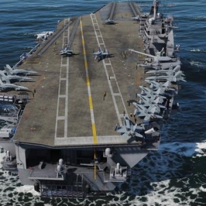 DCS World:Supercarrier(超級航母)圖集