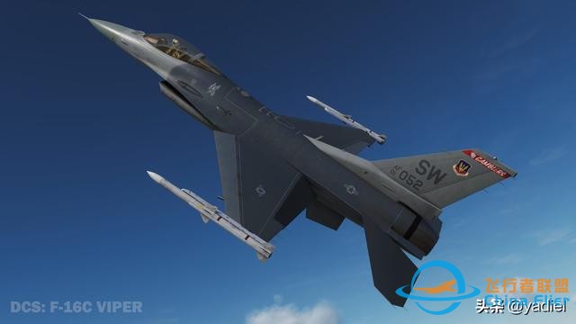 DCS World：F-16C（蝰蛇）戰(zhàn)機精美圖集-4746