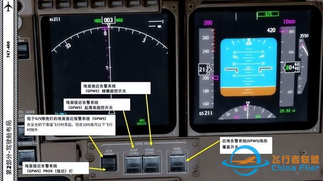 P3D PMDG 波音747 中文指南 2.6導航面板-5598