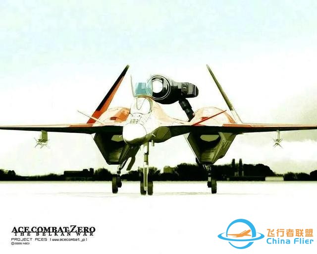 《皇牌空戰(zhàn)》：ADF-01 鷹隼 戰(zhàn)斗機-3392
