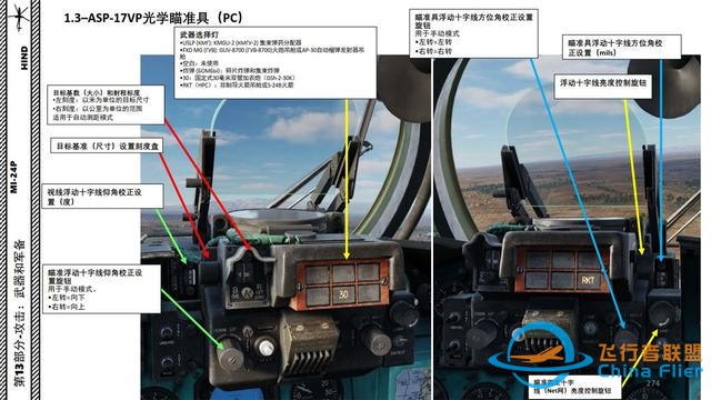 模擬飛行 DCS Mi-24P直升機 中文指南 13.2光學瞄準具-4898 模擬飛行 DCS Mi-24P直升機 中文指南 13.2光學瞄準具-4898