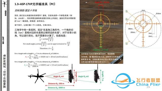 模擬飛行 DCS Mi-24P直升機 中文指南 13.2光學瞄準具-216 模擬飛行 DCS Mi-24P直升機 中文指南 13.2光學瞄準具-216