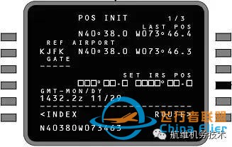 圖文詳解波音737NG飛機慣導校準的五種方法-8524 圖文詳解波音737NG飛機慣導校準的五種方法-8524