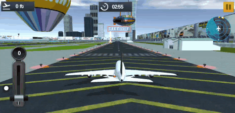 手機游戲《3D飛機飛行模擬器》，各種機型等你來駕馭！