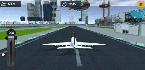 手機(jī)游戲《3D飛機(jī)飛行模擬器》，各種機(jī)型等你來(lái)駕馭！-4496